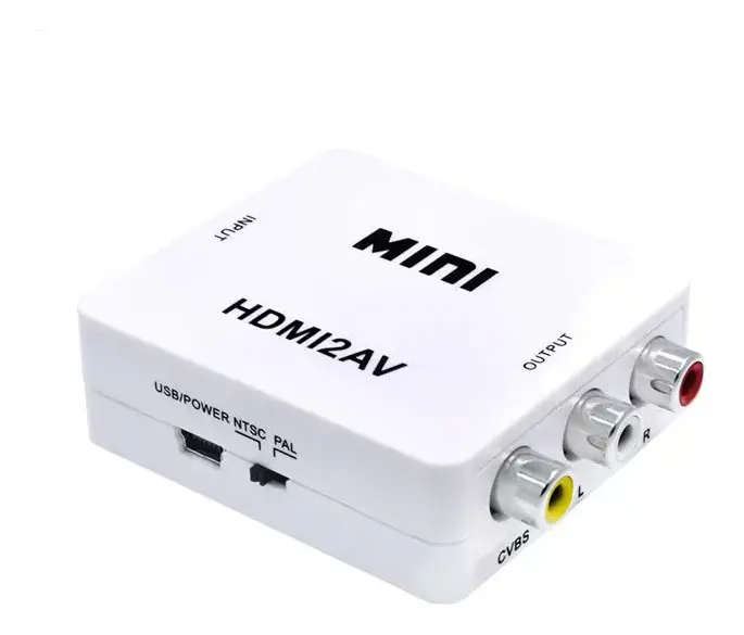 Adaptador HDMI a RCA Full HD 1080p