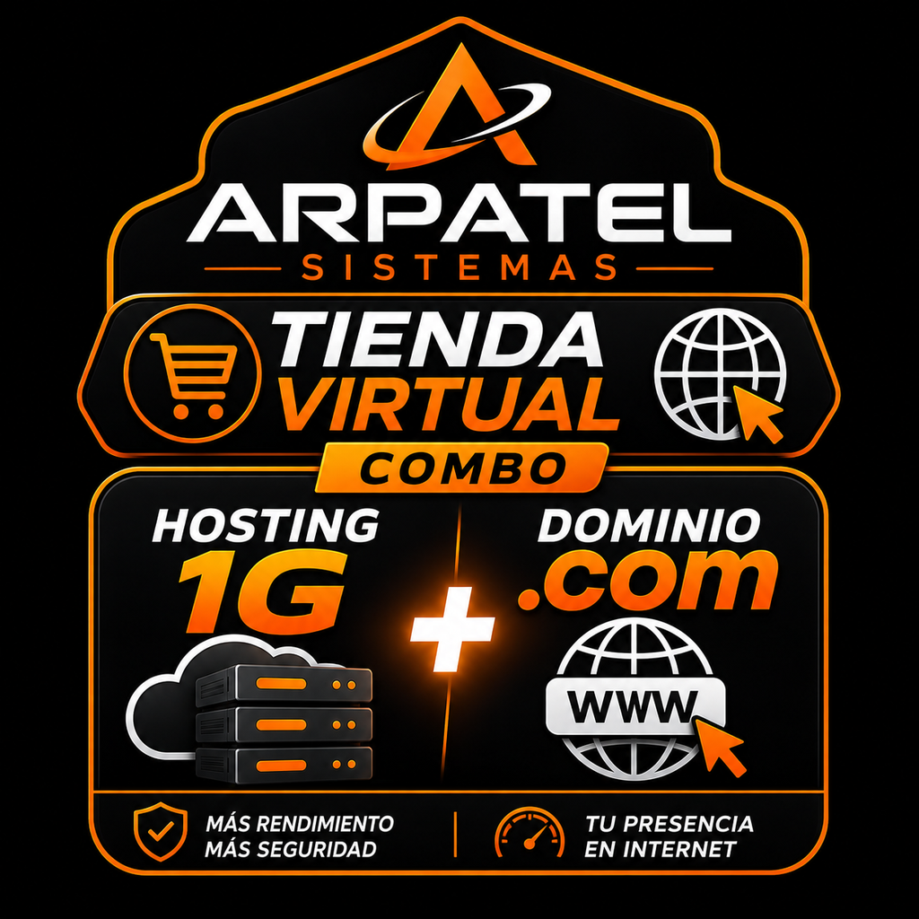 [TV10010] Combo Hosting + Dominio .COM