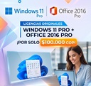 WINDOWS 11 PRO + OFFICE 2016 PRO